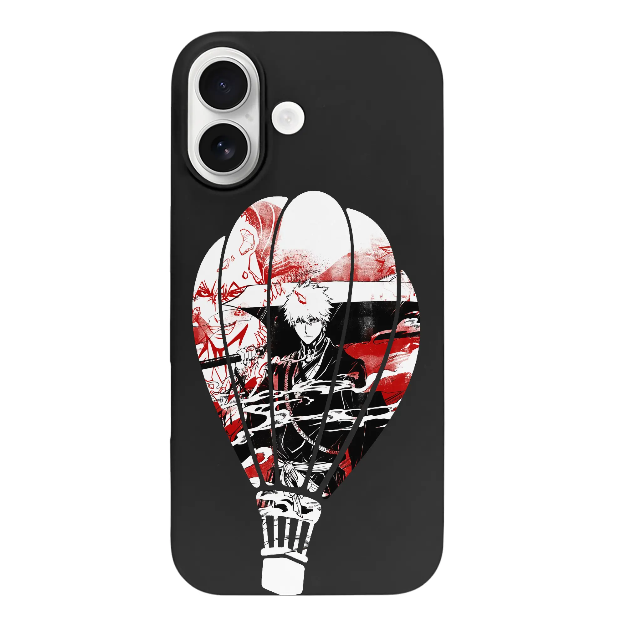 ブリーチ グッズ 黒崎 一護 - iPhone 17 シリーズ シリコンケース 薄型 耐衝撃 指紋防止 ソフトタッチカバー 精密フィット 傷防止 保護ケース iPhone 17/17 Air/17 Pro/17 Pro Max 対応